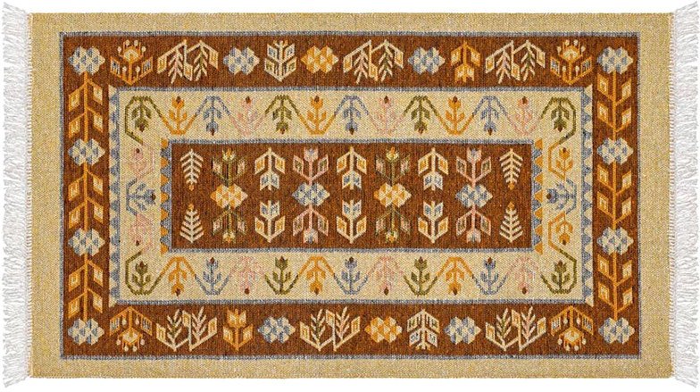 

Ковер для жилой комнаты Shahintex Etno Icarpet 70x140 003 453050 (янтарь)