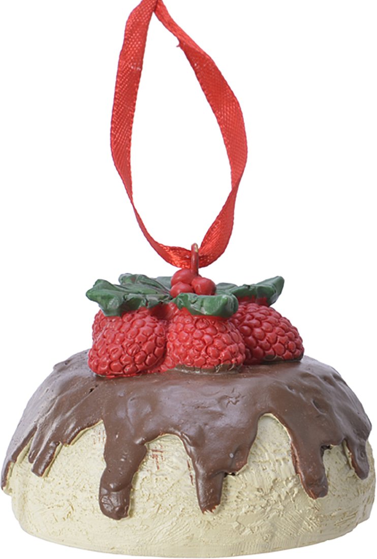

Елочная игрушка Albero Di Natale Торт 7.3х7.3х5.5 см 530699-1
