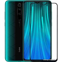 Защитное стекло KST Full glue для Xiaomi Redmi Note 8 Pro (черное)