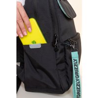 Городской рюкзак Grizzly RXL-325-2 (черный/мятный)