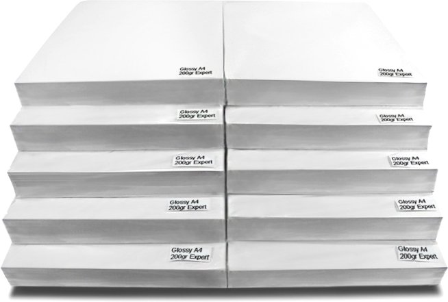 

Фотобумага Revcol Expert глянцевая A4 200г/м2 1000 л (10x 100 л)