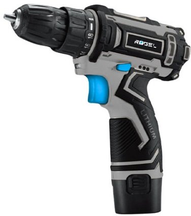 

Дрель-шуруповерт Rogel CDR-1220 (с 2-мя АКБ, кейс)