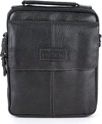 Мужская сумка Poshete 196-9068-49-BLK (черный)