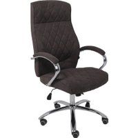 Офисное кресло AksHome Star (ткань/темно-коричневый)
