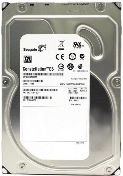 

Жесткий диск Seagate Constellation ES 1TB ST1000NM0011 (восстановленный производителем)