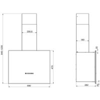 Кухонная вытяжка Elikor Метеорит 60П-700-Э4Д 192316 (черный)