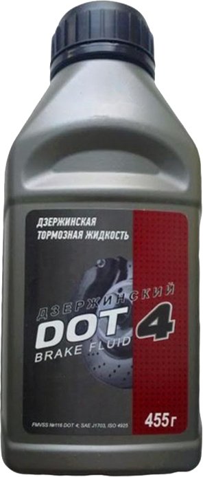

Тормозная жидкость Дзержинский DOT-4 455г