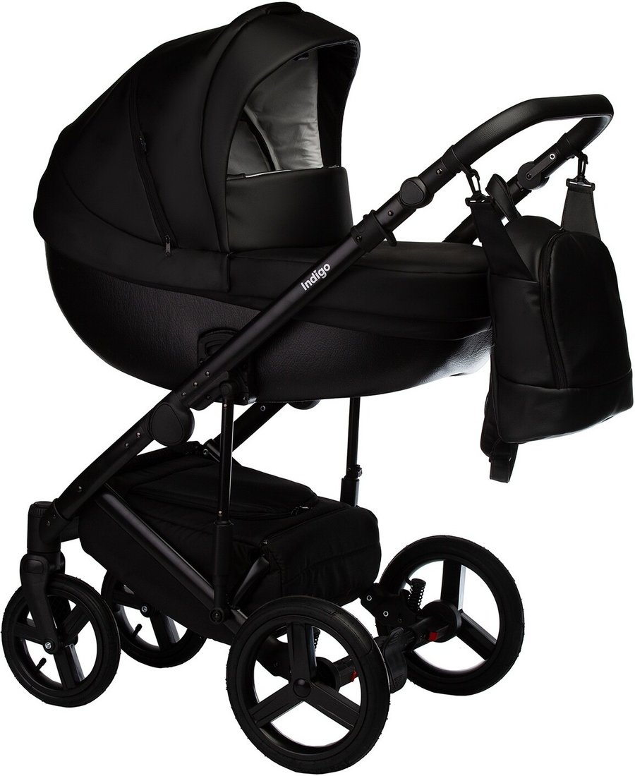 

Универсальная коляска Indigo Tour Eco (2 в 1, te 06/черная кожа)