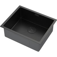 Кухонная мойка ARFEKA ECO AR 550*450 POP-UP BLACK PVD NANO DECOR