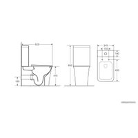 Унитаз напольный Cerutti Arno CT7838