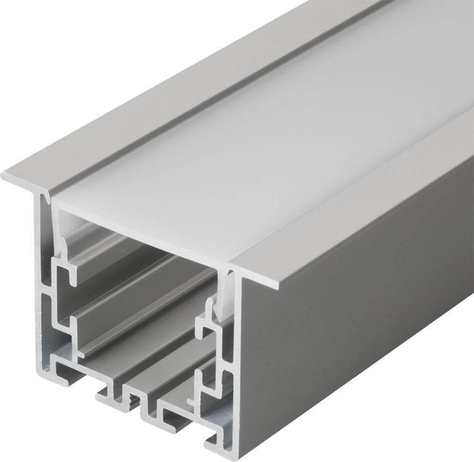 Алюминиевый профиль Arlight S2-LINIA55-F-2500 ANOD+OPAL 021176