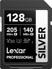 Professional SILVER SDXC LSDSILV128G-BNNNG 128GB