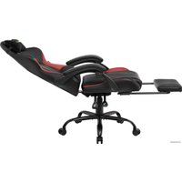 Игровое (геймерское) кресло VMMGame Throne OT-B31R + силиконовые колеса Castors (гранатово-красный)