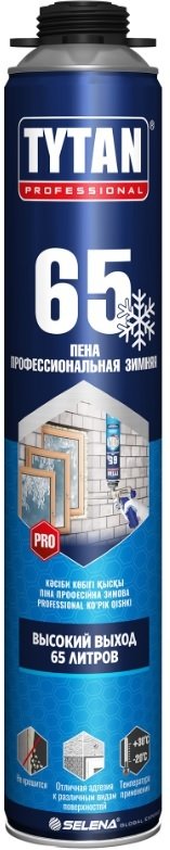 

Монтажная пена Tytan Professional Профессиональная 65 Euro-Line Зима 860 мл