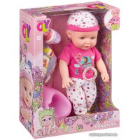 Пупс Bondibon OLY в розовой пижаме и шапочке ВВ4259