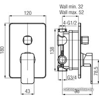 Смеситель Valvex Loft 2408660