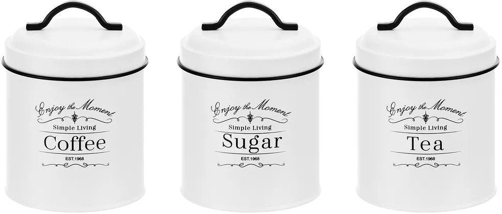 

Набор емкостей Elan Gallery Tea, Coffee, Sugar 240380