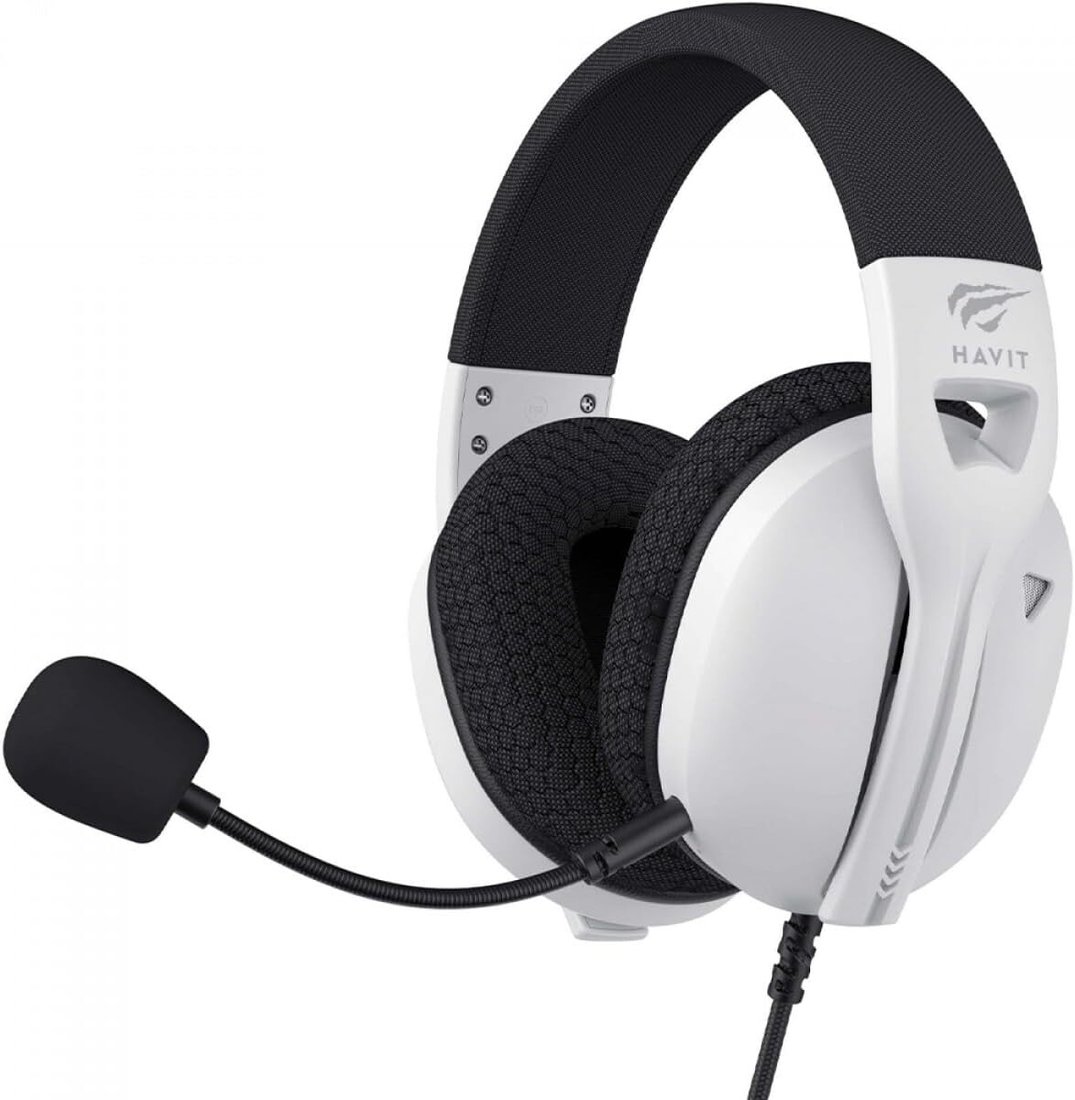 Наушники Havit Gamenote Fuxi-H5d (белый/черный)