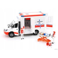 Грузовик Bruder Mercedes Benz Sprinter ambulance with driver 02536