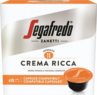Кофе в капсулах Segafredo Zanetti Crema Ricca Dolce Gusto 10 шт