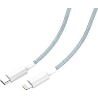 Кабель Keizen KZ-5289104 20W USB Type-C - Lightning (1 м, голубой)