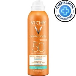 

Vichy Спрей-вуаль увлажняющий Capital Soleil SPF 50 200 мл