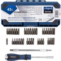 Набор отвертка с битами Scheppach Sch-30311126 (43 предмета)