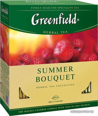 Фруктовый чай Greenfield Summer Bouquet 100 шт