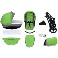 Универсальная коляска BEBETTO Magnum (3 в 1, 193, черная рама)