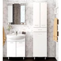  Onika Шкаф-пенал для ванной Модерн 46.17 R с корзиной (404602)