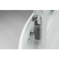 Душевая кабина Saniteco SNT-86 90х90 (серый/матовое стекло)