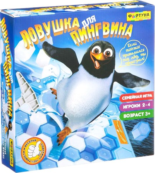 

Настольная игра Фортуна Ловушка для пингвина Ф77172