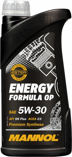Моторное масло Mannol ENERGY FORMULA OP 5W-30 1л