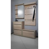 Тумба для обуви Анрат Элана 1.80 дуб сонома/дуб сонома