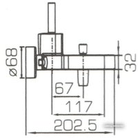 Смеситель Bravat Spring F679113C-01