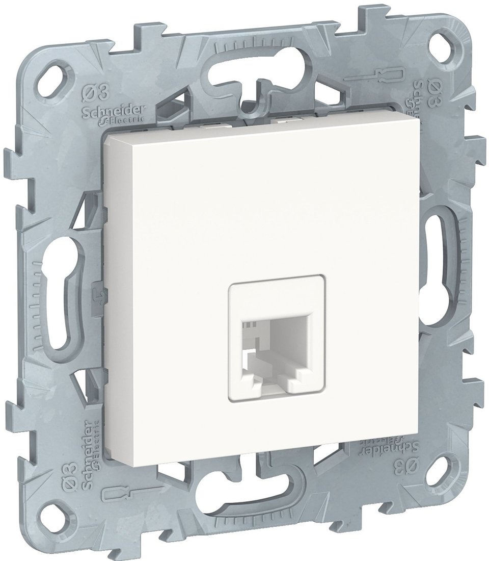 

Розетка телефонная Schneider Electric Unica New NU549218