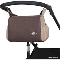 Универсальная коляска Siger Alba (2 в 1, бежевый/коричневый)