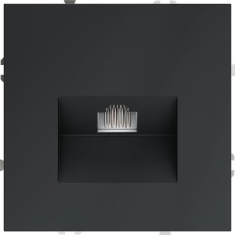 Розетка компьютерная Voltum S70 VLS060107 (графит)