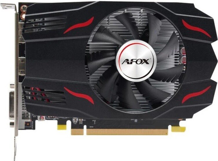 

Видеокарта AFOX Radeon RX 550 4GB GDDR5 AFRX550-4096D5H5