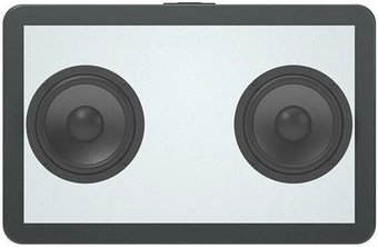 Беспроводная колонка Apollo F337A (черный/прозрачный)