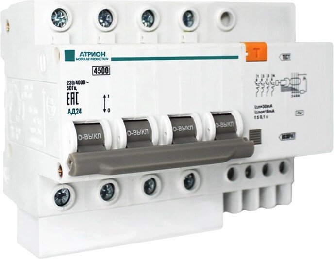 

Выключатель автоматический Атрион VA4729-3-20B