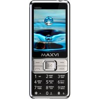 Кнопочный телефон Maxvi X900c (черный)