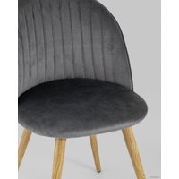 Стул Stool Group Лион Страйпс DC-69030G HLR-21 (велюр серый)