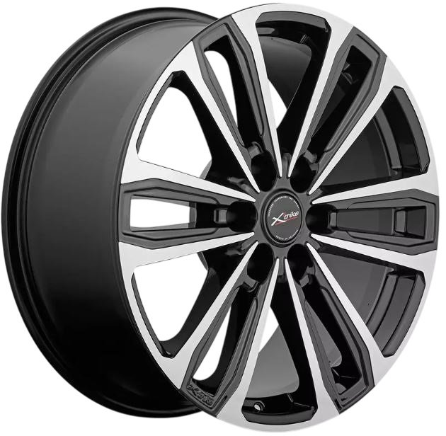 

Литые диски X'trike X-142 20x8.5" 6x139.7мм DIA 106.1мм ET 25мм BK/FP