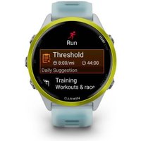 Умные часы Garmin Forerunner 570 47 мм (серебристый/желтый)