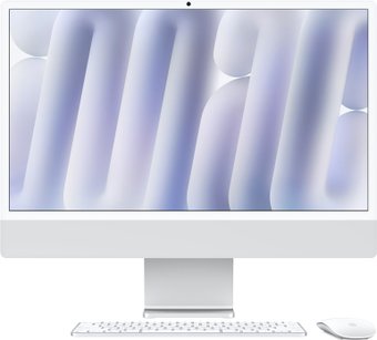 iMac M4 2024 16GB/256GB (8 ядер, серебристый)