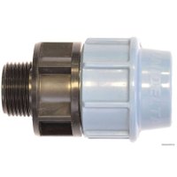 Фитинг Unidelta Муфта соединительная с наружной резьбой для ПЭ труб 32х1"