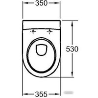 Унитаз подвесной Keramag 4U F203450000