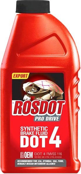 

Тормозная жидкость Rosdot DOT 4 Pro Drive ABS 455г 430110011
