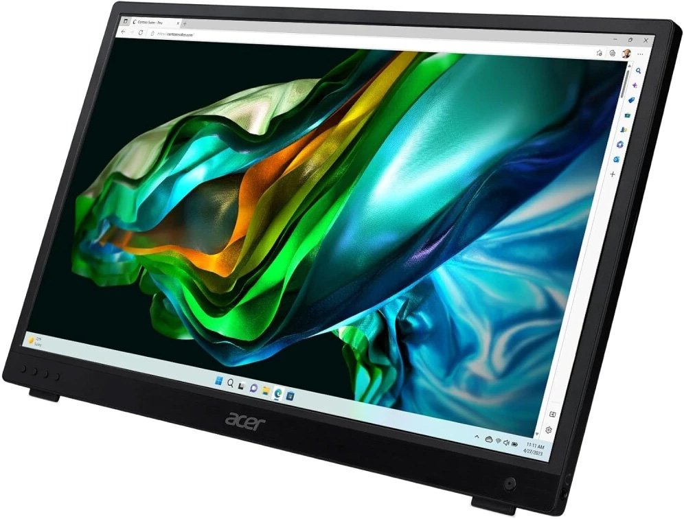 

Портативный монитор Acer PM181QAbmiux UM.BP1CD.A01